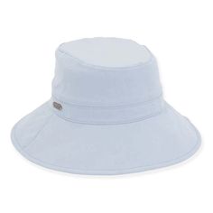 Cotton Poplin Wide Brim Bucket Hat for Women - Sun 'N' Sand Hats Bucket Hat Sun N Sand Hats HH2785B Dusty Blue OS (57 cm) Hats For Small Heads, Wide Brim Bucket Hat, Hat Wide Brim, Small Head, Sun Protection Hat, Summer Hat, Hat For Women, Summer Hats, Wide Brimmed