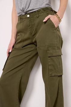 Reissue Cargo Pant Denim Jogger Pants, Cotton Cargo Pants, Mossy Green, Baggy Cargo Pants, Cargo Khaki, Green Pants, Cargo Pant, Military Inspired, Cargo Pants Women