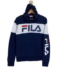 Welcome❗Thanks for visiting our shop❤️❤️ PLEASE READ & KNOW BEFORE YOU DO PAYMENT. Used in good condition. ▪️Item       : Fila  Hoodie  ▪️Tag size:  ▪️No Holes , No Stains Measurements I look personally     : Pit to pit            : 19 inches Top to Bottom : 24 inches  The ensure best fit, measure against a piece that you already own. 🔥ALL SHIPMENTS OVER 100USD CAN GET FREEGIFT FROM ME🎁🎁 PAYMENTS AND SHIPPING  ▪️Accept "PayPal / Credit Card / Mastercard / Visa Etc. ▪️This item will be ship al 90s Hoodie Tops For Winter, 90s Long Sleeve Winter Hoodie, 90s Winter Sweatshirt With Logo Print, 90s Style Winter Sweatshirt With Logo Print, 90s Style Hoodie With Drawstring, 90s Style Long Sleeve Hoodie With Drawstring, 90s Style Winter Sweatshirt With Drawstring Hood, 90s Style Long Sleeve Hoodie, Vintage Fleece Hoodie With Drawstring Hood