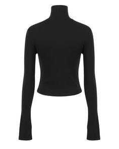 Meet the CALLIE TOP in BLACK, your new go-to for comfort and style. With its ribbed mock neck and long sleeves, this top will keep you warm and chic. Thumbholes at the cuffs provide a secure fit while the design seam at the front adds a touch of sophistication. Stay cozy and fashionable with this must-have pullover. DETAILS: Color: Black Ribbed mock neck pullover Long sleeve Thumbholes at cuffs Design seam at front 95% Tencel, 5% Spandex Machine wash SIZE & FIT: Fits true to size Front length: 1 Winter High Stretch Long Sleeve Top With Thumbholes, High Stretch Long Sleeve Top With Thumbholes For Winter, Chic Stretch Tops With Ribbed Cuffs, Black Ribbed Long Sleeve Top For Winter, Black Mock Neck Top For Fall Layering, Black Stretch Turtleneck For Fall, Stretch Long Sleeve Turtleneck For Night Out, High Neck Top For Night Out In Winter, High Neck Tops For Night Out Winter