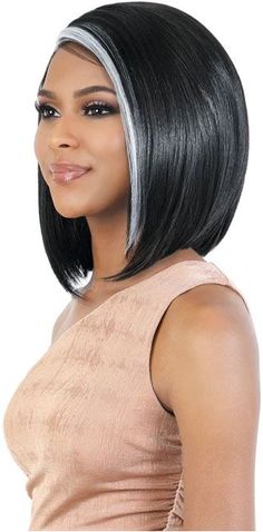 Hair Brand : Motown Tress Hair Type : HD Lace Wig Hair Style : Sleek Straight Bob Hair Material : Synthetic Hair Hair Length : 11" Lace Type : Deep Part Lace Heat Resistant : Yes Dye/Bleach/Perm : No Color Shown : BHNATURAL/WHITE , TL4/3027 Hd Lace Wig, Mens Hair Care, Remy Hair Weave, Halo Hair, Curl Styles, Straight Bob, 360 Lace Wig, Human Braiding Hair, Hair Brands