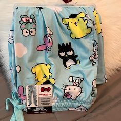 Light Blue "Men's Sizing" Hello Kitty And Friends Unisex Pj Pants Hello Kitty Matching Pjs, Sanrio Pjs, Sanrio Merch, Halloween Pajama Pants, Webcore Aesthetic, Christmas Pajama Pants, Glitter Shorts, Kitty Clothes, Hello Kitty Clothes