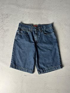 Vintage Tommy Hilfiger Blue Women's Jean Shorts - 28W9, Shorts For Women, Women's Clothing, Tommy Hilfiger Womenswear Size On Label: Women's 14 Recommended Size: Women's 28W9 Measurements: Waist: 28" Inseam: 9" Denim Pants With Built-in Shorts And Short Legs, Medium Wash Knee-length Shorts With Pockets, Medium Wash Bermuda Shorts With Pockets, Casual Straight Leg Shorts With Belt Loops, Medium Wash Short Leg Bottoms With Pockets, Casual Denim Bermuda Bottoms, Casual Bermuda Shorts In Medium Wash, Casual Bermuda Bottoms With Belt Loops, Vintage Mid-rise Bottoms With Built-in Shorts