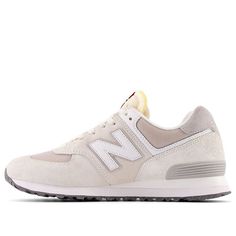 New Balance 574 'Sea Salt White' U574RCD New Balance Sea Salt, Nb 574, New Balance 574, Sea Salt, New Balance, Salt, Sneakers, White