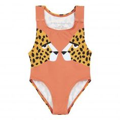 Sea you later Cheetah Face, Baby Necessities, Face Print, Red Swimsuit, Print Swimsuit