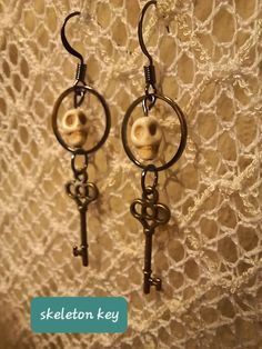 Keys to where? Only time could say... Key Collection, Key Earrings, Leather Diy, Jewelry Earrings Dangle, Dangle Drop Earrings, Dangle Earrings, Handmade Items, Jewelry Earrings, United States