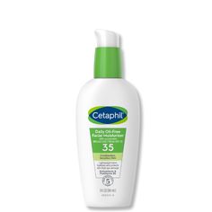 Cetaphil Daily Facial Moisturizer SPF 35 is a lightweight and fast absorbing moisturizer designed to hydrate sensitive combination skin for 24 hours. Broad spectrum SPF 35 protects against the sun's damaging UVA and UVB rays to keep skin looking young and vibrant while edelweiss flower extract nourishes to repair the skin barrier. This moisturizer contains ProVitamin B5 to soothe sensitive skin while a unique blend of antioxidants prevent damage from surface free radicals. The lightweight, non-g Cetaphil Daily Facial Moisturizer, Edelweiss Flower, Travel Size Toiletries, Personal Care Products, Face Lotion, Facial Moisturizers, Moisturizer With Spf, Broad Spectrum Sunscreen, Free Radicals