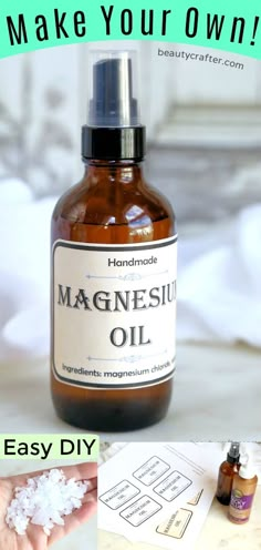 Diy Magnesium Oil, Magnesium Oil Benefits, Topical Magnesium, Magnesium Oil Spray, Magnesium Lotion, Magnesium Spray, Ginger Benefits, Magnesium Benefits, Magnesium Chloride