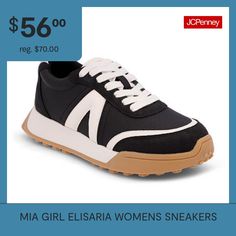 Closure Type: Lace-UpUpper/Outer Base Material: 100% PolyurethaneShoe Lining Material: PolyurethaneSole Material Content: 100% RubberCountry of Origin: Imported Sneakers Black, Womens Sneakers, Athletic Shoes, Shoes Sneakers, Black White, Black And White, The Originals, Sneakers, Lace