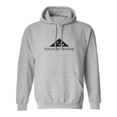 Folds Of Honor is featured on the front of a unisex hooded sweatshirt. 50/50 Poly/Cotton Hooded Sweatshirt. Double-lined hood and drawstring. Double-stitched pouch pocket. Set-in sleeves, 1x1 athletic rib with Lycra. Printed in the USA. Mac Miller Merch, Arrow Illustration, Pilots Art, Heart Illustration, Personalised Prints, Workout Hoodie, Office Ladies, Grey Hoodie, Printed Sweatshirts