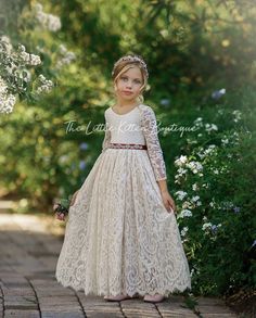 Fall Flower Girl Dresses, Bohemian Flower Girl Dress, Bohemian Flower Girl, Boho Flower Girl Dress, Rustic Flower Girl, Rustic Flower Girl Dress, Lace Flower Girl Dress, Long Flower Girl Dresses, Boho Flower Girl