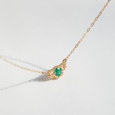 A real show stopper. This necklace gets so much attention at the store, we can only imagine how much attention its wearer would get. Emerald, diamonds and yellow gold - what's not to love?(Pssssst. She will loooove it. Swear.)See Details for item specifics. Catbird Nyc, Emerald Diamond Necklace, Best Selling Jewelry, Catbird Jewelry, Braided Ring, Popular Jewelry, Accessories Jewelry Necklace, Engagement Ring Wedding Band, Itty Bitty