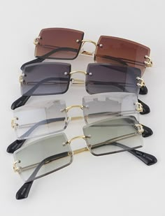 -Multi color -Vintage sunnies Cartier Shades, Aesthetic Shades, Vintage Sunnies, Trendy Glasses, Cute Sunglasses, نظارات شمسية, Cute Glasses, Fashion Eye Glasses, Stylish Glasses