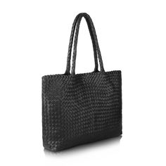 · Made in Italy from 100% Vachetta, Nappa or Suede Leather · Handcrafted The Classic Elena is an iconic leather tote bag with a striking pattern upgrade. Handwoven in Italy from premium Vachetta, Nappa or Suede leather, this woven bag features a 100% cotton lining, magnetic top closure and two zippered interior pockets to keep belongings safe and sound. Smaller than the Travel Elena, larger than the Mini Elena, it's a perfect in-between shape for every day wear.A Vachetta leather handbag is the