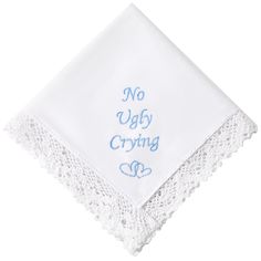 PRICES MAY VARY. SOMETHING BLUE HANDKERCHIEFS - This is our classic Something Blue handkerchief with beautiful cotton lace trim. Something Old, Something New, Something Borrowed, Something Blue" is how the old saying goes. Keep the tradition alive by adding the Something Blue handkerchief to the bride's handbag. It is a perfect keepsake for the bride on her wedding day. QUALITY WEDDING HANDKERCHIEFS - About Size: 32*32cm/12.6*12.6”, beautifully crafted from premium 100% 60S cotton which makes th Something Old New Borrowed And Blue, Mother Of The Bride Gifts, Something Blue For Bride, Father Of Bride, Lace Hankies, Blue Handkerchief, Embroidered Handkerchief Wedding, Wedding Gifts For Bride And Groom, Wedding Hankies