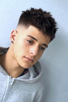 Man Haircuts, Crop Ideas, French Crop, Edgars Haircut, Crop Haircut, Trendy Mens Haircuts, Gents Hair Style, Crop Hair