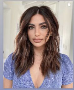 Choppy Layered Haircuts, Long Length Haircuts, Modern Bob Haircut, Easy Trendy Hairstyles, Flattering Haircuts, Medium Long Haircuts, Modern Bob, Layered Hair With Bangs, Hairstyle Hairstyle