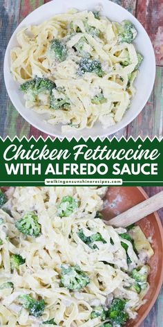 A tender, creamy, and cheesy chicken fettuccine with alfredo sauce is the perfect chicken dinner idea for later! Check out this chicken fettuccine alfredo with Classico sauce and share it with your family. Devor a yummy meal with this weeknight dinner recipe! Recipe Using Alfredo Sauce, Easy Italian Dinner, Chicken Fettuccine, Perfect Chicken