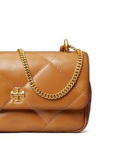 Tory Burch Mini Kira Diamond Quilted Leather Flap Bag Rose Salt, Tory Burch Kira, Bag Obsession, Quilted Handbags, Mini Crossbody Bag, Diamond Quilt, Mini Crossbody, Quilted Leather, Flap Bag