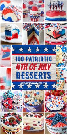 patriotic fourth of july desserts