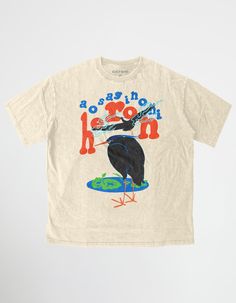 Big Bird Vintage T-Shirt – Catori Clothing Vintage T Shirt Aesthetic, Merch T Shirt Design, Dinosaur T Shirt, Brown Cotton Graphic Tee, Vintage Shirt Designs Graphic Tees, Men’s Graphic Tee, Sustainable Tshirts, Vintage T-shirt, Funky T Shirts