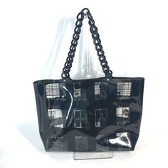 Used Chanel Plastic Chain Window Line Tote Bag Shoulder Vinyl Women's Black (Sku: Gzl13zxj) === General === Brand : Chanel === Design === Type : Shoulder Bag, Tote Bag Material : Vinyl Color : Black Closure : Open Gender : Women === Size === Size (Hxwxd) : 27cm X 32.5cm X 9.5cm / 10.62'' X 12.79'' X 3.74'' === Included Items === Accessories Notice : Before Purchasing, Please Refer To The Images Of The Accessories Included With The Item. === Condition === Condition : Used (Good) Ranking : Rank Ab Line Line, Chanel Shoulder Bag, Bag Model, Fendi Bags, Prada Bag, Dior Bag, Chanel Bag, Plastic Bag, Gucci Bag