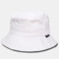 sombrero pescador blanco Lightweight Casual Hat With Adjustable Fit, Casual Lightweight Bucket Hat With Adjustable Fit, Everyday Lightweight Solid Sun Hat, Everyday Lightweight Solid Color Sun Hat, Packable White Sun Hat For Travel, Solid Color Packable Bucket Hat For Travel, Casual Lightweight Sun Hat With Adjustable Fit, Lightweight Casual Sun Hat With Adjustable Fit, Lightweight Cotton Bucket Hat, One Size