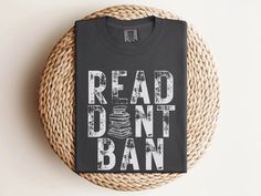 Read Don't Ban, I'm With the Banned Shirt, Banned Books T-shirt, Gift for Book Lovers, Reading and Librarian Shirt, Bookish Sweatshirt - Etsy School Spirit Wear, Trendy Tees, Librarian Shirt, Book Tshirts, Banned Books, Student Fashion, Trendy Tee, School Shirts, School Spirit