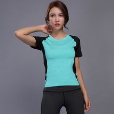 Women Sport Training Short Shirts Yoga Clothes Running Fitness Workout T-shirt Fitness Quick-drying Female Gym Sports Tops voguable Female Gym, Cycling Suit, Fishing Jacket, Sports Tops, Sport Training, Mens Pajamas Set, Running Shorts Women, Yoga Top, Running Fitness