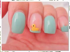 Looking for some creative and festive nail art ideas for your Christmas party? Check out our top rated selections for festive nail art designs! Duck Nail Designs, Duck Nail, Halloweenský Makeup, Pastel Nail Art, Unghie Nail Art, Duck Nails, Cute Simple Nails, Simple Gel Nails, Summery Nails