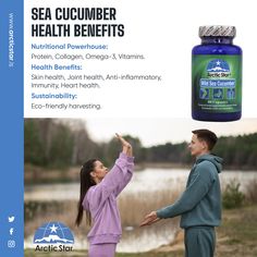 Dive into the Ocean's Treasure Chest 🌊🌟! Explore the incredible health benefits of Sea Cucumber: a nutritional powerhouse rich in protein, collagen, Omega-3, and vitamins. From radiant skin to a strong heart, and eco-friendly harvesting, it's a holistic wellness wonder. #WildSeaCucumbers #ExercisePerformance #AthleteLife #KidneyHealth #LiverHealth #WeightManagement #HealthyEating #HealthyLiving #DigestiveHealth #NutritionalBenefits #HealthySkin #BeautyFromWithin #JointHealth #NaturalRemedy Cucumber Health Benefits, Natural Food Supplements, Strong Heart, Sea Cucumber, Ocean Treasures, Kidney Health, Liver Health, Rich In Protein, Holistic Wellness