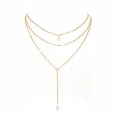 PRICES MAY VARY. 1. Elegant Design: This gold layered necklace set offers a timeless appeal, perfect for enhancing any outfit. 2. Durable Alloy Material: Crafted with high-quality alloy, ensuring longevity and maintaining its lustrous finish. 3. Versatile Occasions: Ideal for weddings, Valentine's Day, anniversaries, engagements, graduations, and more. 4. Ideal Gift: A thoughtful present for your girlfriend, or for any special person or event in your life. 5. Celebration Ready: Perfect for singl 3 Layer Necklace Long, Gold Multi-strand Pearl Necklace With Adjustable Chain, Gold Pearl Necklace For Layering, Gold Dainty Backdrop Necklace With Pearl Chain, Dainty Gold Backdrop Necklace With Pearl Chain, Gold Layered Charm Necklace Choker, Gold Double Strand Necklace For Layering, Gold Double Strand Pearl Necklace For Layering, Gold Drop Necklace With Adjustable Chain For Layering