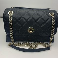 :Kate Spade Natalia Smooth Quilted Leather, Black :Silver Hardware :Two Way Spade Jacquard Lining :20.5” Drop Length :Inside Zipper Pocket Chevron Purse, Kate Spade Purse Black, Casual Purse, Embossed Bag, Vintage Kate Spade, Kate Spade Totes, Kate Spade Purse, Black Shoulder Bag, Black Purses