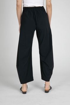 The On The Loose Work Pants – Ruti Versatile Relaxed Fit Tapered Leg Dress Pants, Versatile Tapered Leg Dress Pants In Relaxed Fit, Versatile Relaxed Fit Dress Pants With Elastic Waistband, Versatile Straight Dress Pants With Elastic Waistband, Versatile High-waisted Pants With Comfort Waistband, Versatile Ankle-length Harem Pants, Versatile Bottoms With Comfort Stretch And Elastic Side Panels, Versatile Tapered Leg Harem Pants For Loungewear, Versatile Tapered Leg Bottoms With Elastic Side Panels