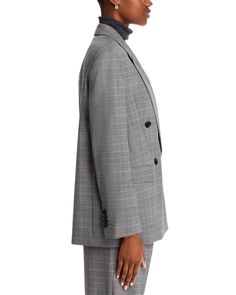 Find HUGO BOSS Juseka Plaid Blazer on Editorialist. Boss Juseka Plaid Blazer.Color:Griffin Glencheck.Size:12.Material:54% wool/44% polyester/2% elastane; lining: 100% viscose. Luxury Houndstooth Blazer For Office, Elegant Plaid Blazer For Business, Elegant Houndstooth Blazer For Office, Plaid Blazer, Hugo Boss, Top Brands, Size 12, Plaid, Blazer