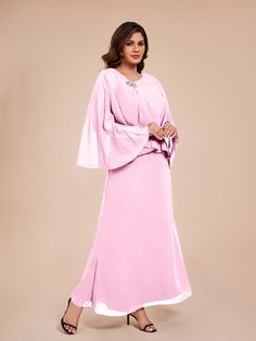 Upgrade your mother of the bride look with our Classy Column Ankle Length Chiffon dress. The elegant chiffon material flows beautifully, while the crystal embellishments add a touch of glamour. Perfect for any wedding or special occasion, this dress will make you feel confident and sophisticated.    Attention!     The cape is a layer of chiffon (Refer to the picture below) Elegant Pink Chiffon Dress For Wedding Guest, Pink Chiffon Mother Of The Bride Dress For Evening, Pink Chiffon Dress For Wedding, Pink Chiffon Dress For Mother Of The Bride, Pink Chiffon Dress For Wedding Guest, Pink Floor-length Chiffon Wedding Dress, Elegant Pink Chiffon Evening Dress, Chiffon Evening Dress For Mother Of The Bride, Pink Chiffon Evening Dress For Formal Occasions