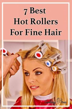 What are the best hot rollers for fine hair? – Curling Diva Best Hair Rollers For Long Hair, Best Hot Rollers For Fine Hair, Best Hair Curling Tools, Steam Rollers Hair, How To Use Hot Rollers, Hot Rollers Short Hair, Hot Rollers Tutorial, Best Hot Rollers