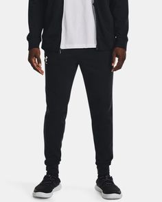 Lightweight French Terry has a smooth outer layer & a warm, soft inner layer|Material wicks sweat & dries really fast|Encased elastic waistband with external drawcord|Open hand pockets Black Sweatpants With Comfort Stretch For Jogging, Black Comfort Stretch Sweatpants For Jogging, Black Sporty Sweatpants With Functional Drawstring, Sporty Black Sweatpants With Functional Drawstring, Black Sporty Sweatpants With Drawstring, Functional Black Cotton Sweatpants, Black Cotton Comfort Stretch Sweatpants, Black Casual Under Armour Sweatpants, Functional Black Cotton Joggers