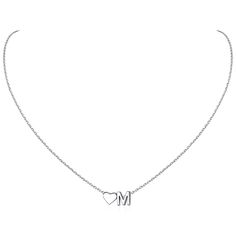 PRICES MAY VARY. ❤NECKLACE DIMENSION❤Chain length: 16 inches + 2 inches, make this silver necklace for women perfect fit for women of all ages. The monogram necklaces for women can be personalized customized to make it a meaningful necklace. ♚ ChicSilver Jewelry ♚---Professional 925 Sterling Silver Jewelry Brand ChicSilver Jewelry is committed to providing providing high-quality products, original design and excellent service. Every jewelry has its own unique meaning, give it to your loved one, Silver Heart Pendant Initial Necklace For Mother's Day, Silver Heart Initial Necklace For Mother's Day, Silver Initial Pendant Necklace For Mom, Silver Minimalist Heart Pendant Initial Necklace, Minimalist Silver Heart Pendant Initial Necklace, Silver Heart Pendant Initial Necklace In Sterling Silver, Dainty Silver Initial Necklace For Valentine's Day, Silver Sterling Silver Heart Pendant Initial Necklace, Silver Initial Necklace For Mother's Day