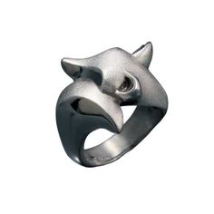 Fox Ring Satin Finish Sterling Silver. The most wonderful creation. There are just not enough superlatives to describe this amazing design. The essence of Fox has been captured in a sculptural representation that you get to wear on your hand. There are so many variations and I have the ring listed two times, one for each finishing detail: Satin Finish with Highly Polished nose, ears and tip of tail as shown, and overall High Polish Then you can choose No Gemstone Eyes or Green Garnet, Blue Sapph Leather Braclet, Equestrian Bracelet, Fox Ring, Sapphire Eyes, Horseshoe Jewelry, Horse Earrings, Horseshoe Necklace, Equestrian Jewelry, Sterling Silver Heart Pendant