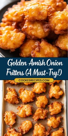 golden annish onion fritters are the perfect appetizer for any occasion