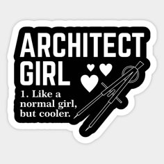 i like a normal girl but cooler sticker