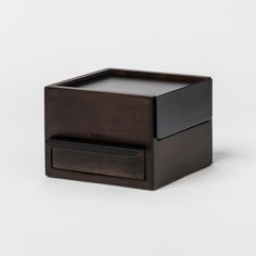 Introducing Mini STOWIT by Umbra. No more messy jewelry drawer - with Mini STOWIT jewelry box, you get stylish storage and a functional organizer in one. Use Mini STOWIT to keep all your favorite jewelry pieces in one place, making them easy to access. Multiple hidden compartments of various sizes allow you to store your rings, earrings, bracelets, watches, necklaces and other accessories in different configurations depending on what works best for you. Each drawer features a linen pad to keep y Jewelry Box Aesthetic, Messy Jewelry, Sentimental Gifts For Men, Modern Jewelry Box, Wonderland Decorations, Place Making, Simple Silver Jewelry, Jewelry Drawer, Hidden Compartments