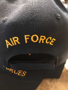 This US Air Force Security Forces Cap features the security forces insignia surrounded by gold lettering on the crown, bib and on the adjustable strap in the rear. Free shipping included. Air Force Security Forces, Security Forces, Gold Lettering, Us Air Force, Gold Letters, The Crown, Trucker Cap, Air Force, Baseball Hats