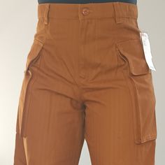 Urban Cargo Pants (Bronze Colored) Fitted Brown Bottoms With Patch Pockets, High Waist Fitted Bottoms With Patch Pockets, Fitted High Waist Bottoms With Patch Pockets, Fitted High-waist Bottoms With Patch Pockets, Fitted Brown Utility Bottoms, Brown Bottoms With Patch Pockets, Brown High-waisted Pants With Patch Pockets, Brown High-waisted Bottoms With Patch Pockets, Brown Bottoms With Patch Pockets For Spring