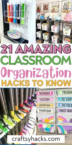 organized classroom organization hacks to know