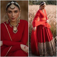 Aditi Rao Hydari and Siddharth Stunning Bridal and Groom Look from their Wedding Tarun Tahiliani