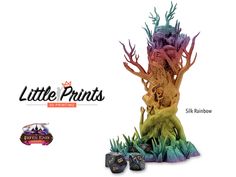 Dryad Dice Tower - For Fans of the Mystical: Designed by Fates End - 3D Printed Enchantment for Epic Gaming Adventures by LittlePrintsCA3D on Etsy Sacred Groves, Tree Spirit, Epic Journey