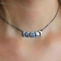 Lovely, Silver Alloy Moon Phase Choker/ Necklace. Lays Flat, Easy To Wear All The Time. Check Out The Closet, All Items Bundle 25%Off!! Large Bead Necklace, Astrology Necklace, Beaded Bib Necklace, Moonstone Pendant Necklace, Pink Pearl Necklace, Unicorn Necklace, Choker Style Necklace, Rainbow Moonstone Pendant, Choker Pendant