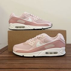 !!!!Shoes Without Shoes’ Box!!! Brand New Nike Air Max 90 Size Women 10.5 Style Code:Dh8010-600 Color: Barely Rose/Pink Oxford/Black/Summit White This Model Is Sold Out Online! Please Notice There Is A Few Light Stains On The Shoes’ Head Of Right Shoe, Please See Last 3 Pics And Video For Details ********** Please Take A Close Look Of All The Pics And Videos. You Will Get The Exactly Pair Displayed In The Pics. All The Sales Are Final And I Don’t Accept Returns. Nike Air Max 90 Pink, Air Max 90 Pink, Nike Air Huarache Women, Nike Air Max 90 Women, Nike Shox Turbo, Air Max 90 Women, Nike Free Flyknit, Nike Air Max Excee, Sneakers Nike Air Max